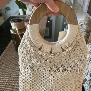 SOLD!!! A New Day woven handbag.